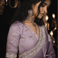 THE ROYAL GRACE – PURPLE KANJIVARAM SILK SAREE - Kimora.in