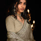 OLIVE GREEN SILK SAREE