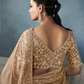 Tissue Embroidered Fancy Heavy Border Saree