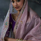 Elara Tissue Silk Saree Purple
