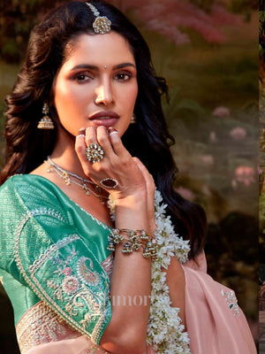 Organza Tissue Silk Saree