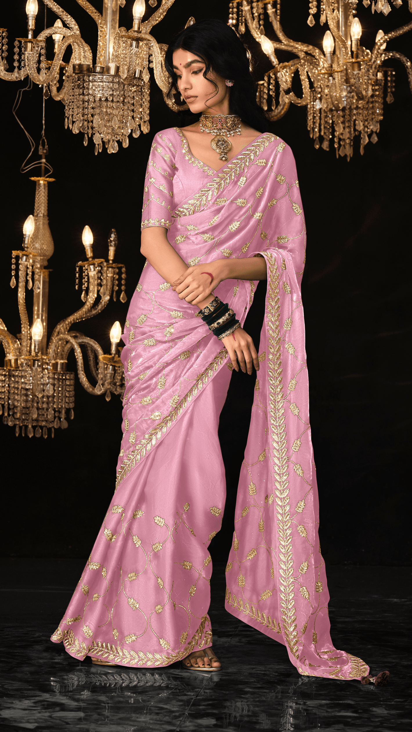 BLUSH OF CELEBRATION - Kimora.in
