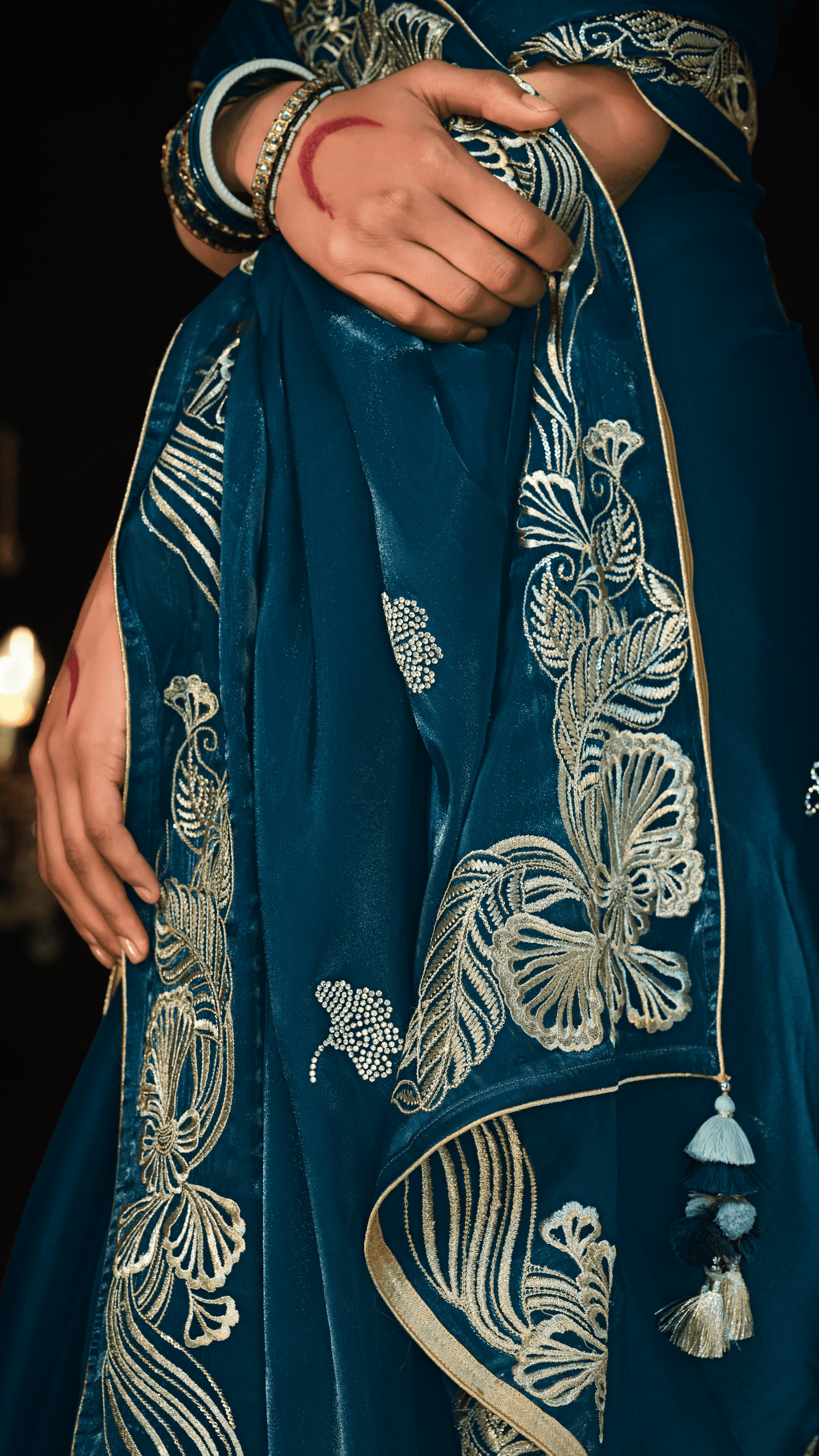 THE ROYAL SPELL- A Symphony in Blue and Silver - Kimora.in