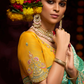 Sea Green Banarasi Silk Saree