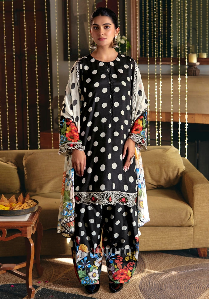 Kimora's Pure Muslin Digital Printed Rakhi Special Suit