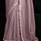 Lavanya Mauve Tissue Silk Saree In Lavender