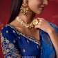 Neeloria Weaving Soft Silk Saree In Royal Blue