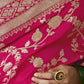 Red Dola Silk Saree