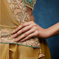 Kanakprabha Tissue Silk Saree Yellow