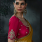 Aurea Tissue Silk Saree Yellow