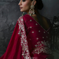 Mahi Ramen Silk Saree Red