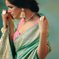 Aakashika Dola Silk Saree in sky blue