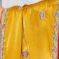 Mustard Fancy Silk Saree with Embroidery and Designer Blouse