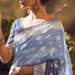 The Cerulean Symphony: A Sky Blue Dream with Silver Splendor