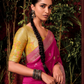Pink Silk Saree – By Kimora