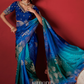 Neeloria Weaving Soft Silk Saree In Royal Blue
