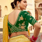 TIMELESS ELEGANCE IN YELLOW BANARASI SAREE