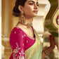 ETHEREAL MINT GREEN SILK SAREE – A GRACEFUL HERITAGE