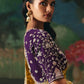 Ember Soft Silk Heavy Bead Work Saree in Yellow