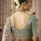 KIMORA’S CREAM TISSUE DOLA SILK SAREE