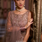 Itsiya Embroidered Net Onion Pink Top-Sharara Set