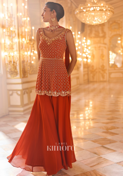 Sienna Peplum Set by Label Kimora