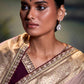 ROSE PINK PURE DOLA SILK FLORAL SAREE