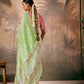 Sea Green Designer Saree