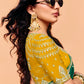 Vanya Natural Crepe Saree in Green