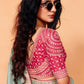 Inara Tissue Organza Saree in Powder Blue