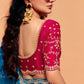 Aamani Natural Crepe Saree in Blue