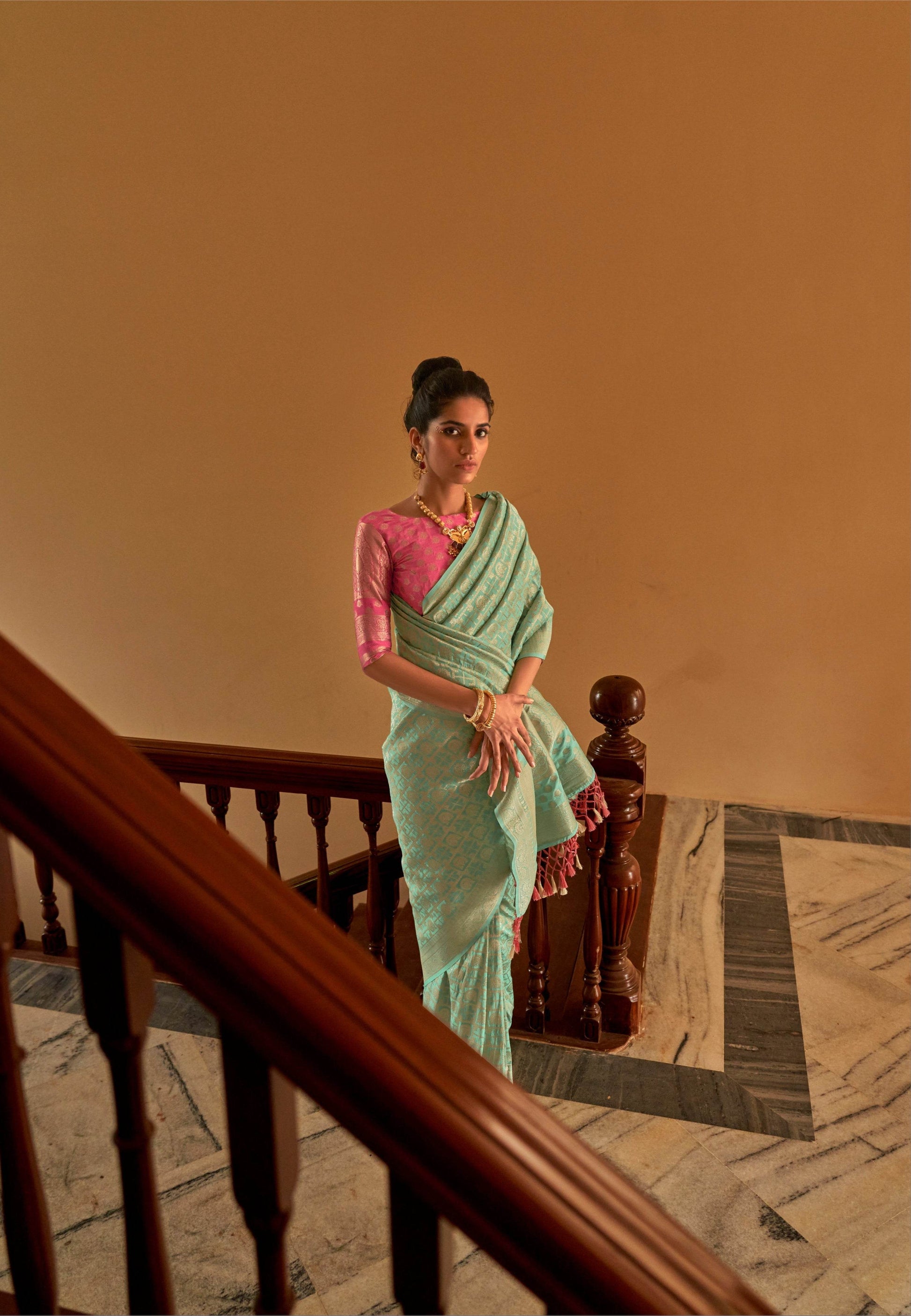 WHISPERS OF MINT: A TALE WOVEN IN SILK - Kimora.in