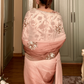Brown Pure Dola Silk Saree Back  with Intricate Golden Weaving, Delicate Zari Embroidery, Smooth Lustrous Texture and Thread Embroidered Tassels By Kimora

