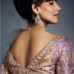 Suryamukhi Tissue Silk Saree In Pastel Purple