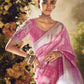 Pink Banarasi Silk Saree