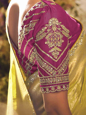 The Golden Sunrise: A Celebration in Yellow & Magenta