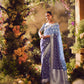 The Cerulean Symphony: A Sky Blue Dream with Silver Splendor