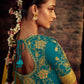 GOLDEN BLOOM KANJEEVARAM SAREE - Kimora.in