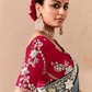 Shaded Grey Tussar Silk Saree