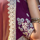 Multicolor Pure Tissue Silk Saree with Embroidered Designer Blouse