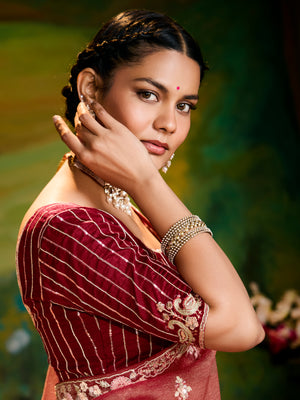 Classic Red Saree with Red Blouse — The Eternal Symbol of Grace