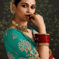 PINK BANARASI DOLA SILK SAREE WITH GOLDEN ZARI WORK - Kimora.in