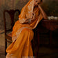 yellow saree with blouse heavy blouse for wedding