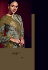 Kimora Royal Mehendi Green Embroidery Salwar Suit