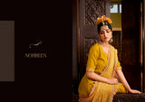 Kimora Dandelion Yellow Embroidery Salwar Suit